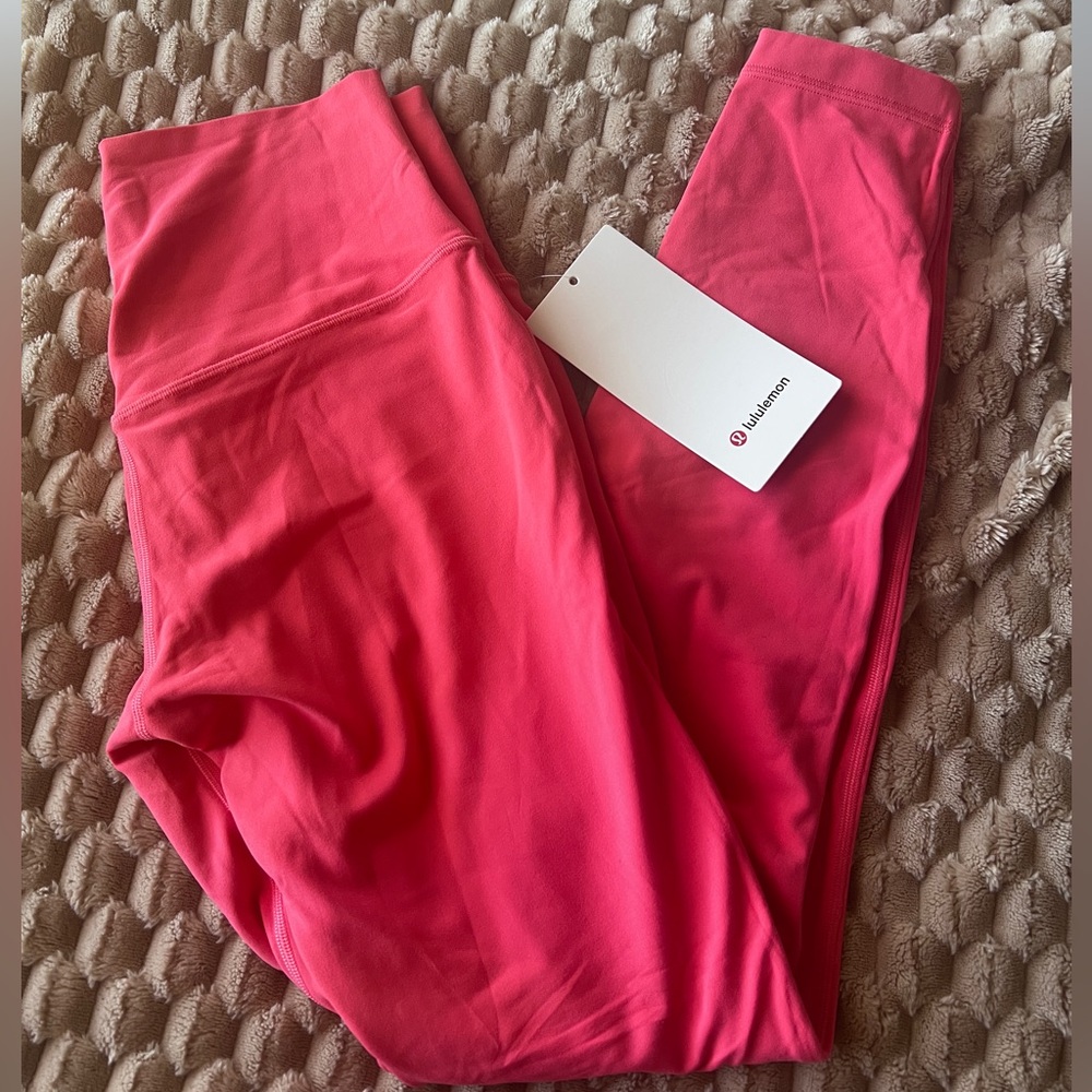 Lululemon Align High-Rise Pant 28" Pale Raspberry - Picture 7 of 10